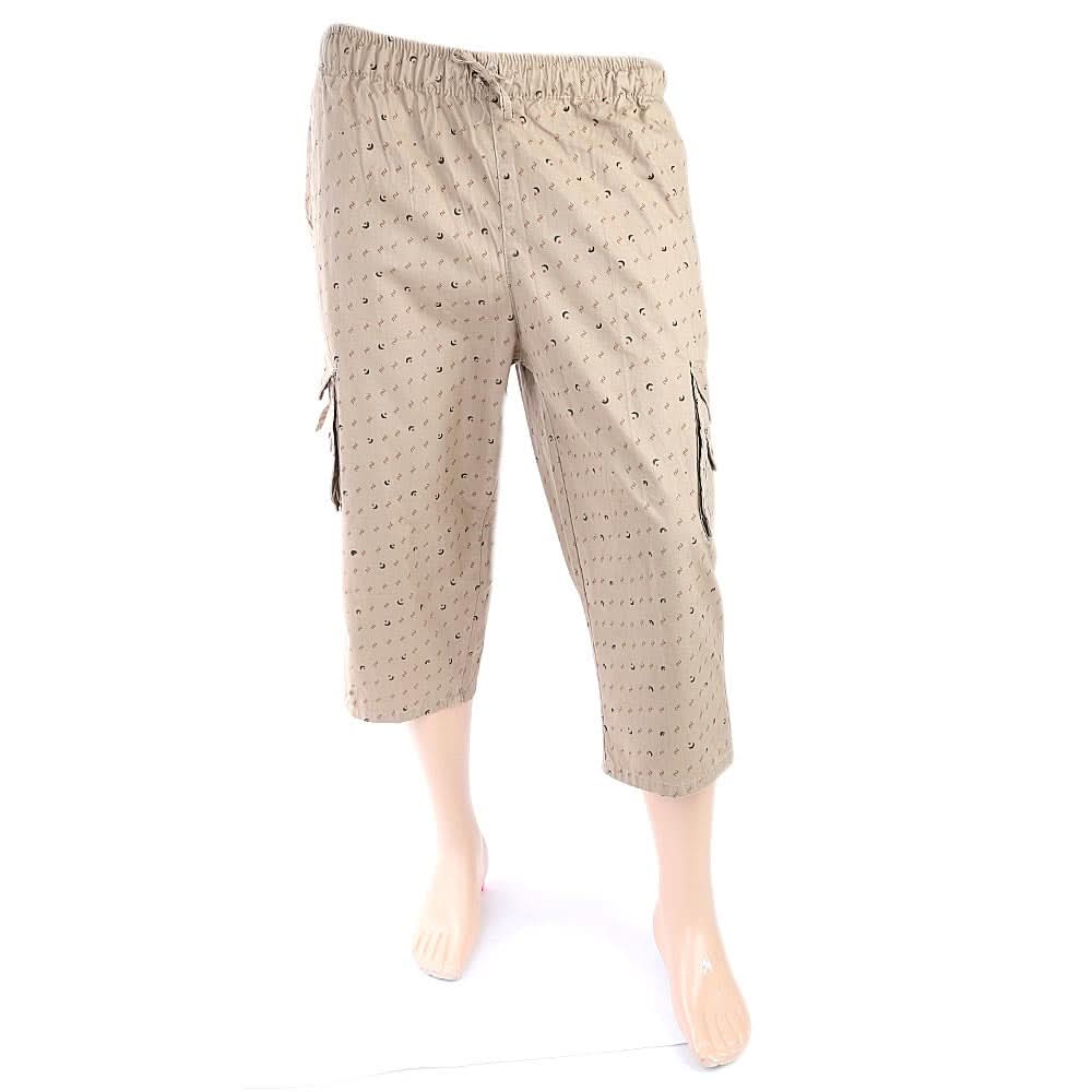Men's Printed Short - Beige, Men, Shorts, Chase Value, Chase Value