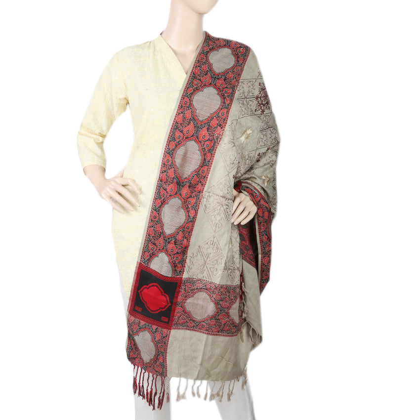 Women's Silki Jaal Shawl - Dark Pink, Women, Shawls And Scarves, Chase Value, Chase Value