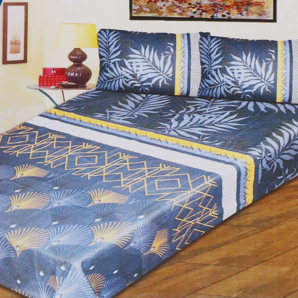 Printed Double Bed Sheet - Multi, Home & Lifestyle, Double Bed Sheet, Chase Value, Chase Value