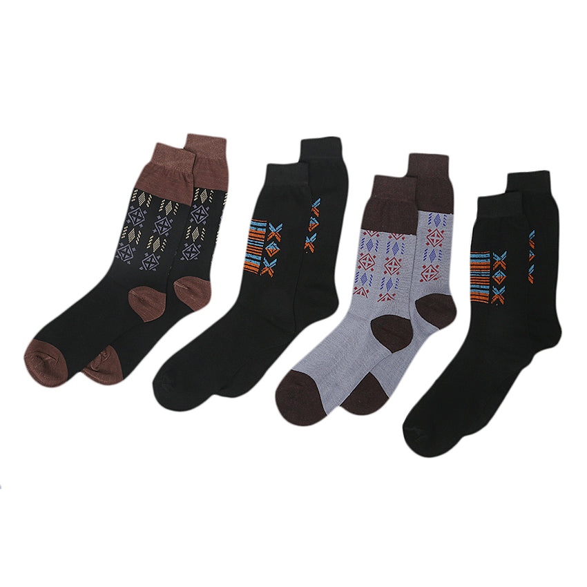 Men’s 4Pc Socks - Multi, Men, Mens Socks, Chase Value, Chase Value