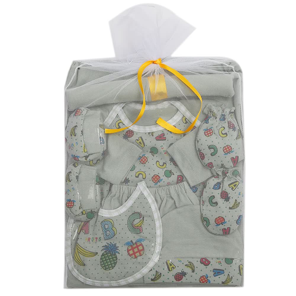 Newborn Gift Set 8Pcs - Light Green, Baby Care, Chase Value, Chase Value