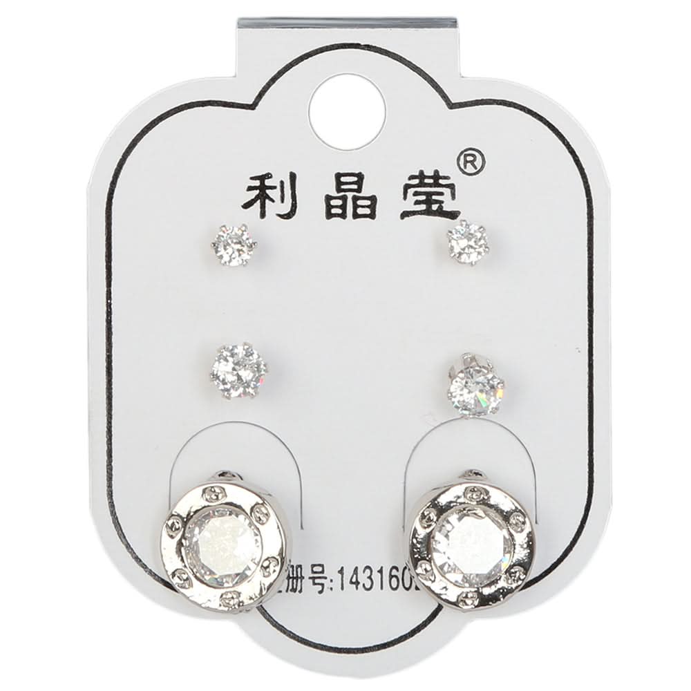 Women's-Tops-Silver-H, Women, Earrings & Tops, Chase Value, Chase Value