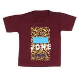 Boys Half Sleeves T-Shirt  14-24 - Maroon, Kids, Boys T-Shirts, Chase Value, Chase Value