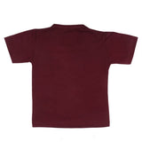Boys Half Sleeves T-Shirt  14-24 - Maroon, Kids, Boys T-Shirts, Chase Value, Chase Value