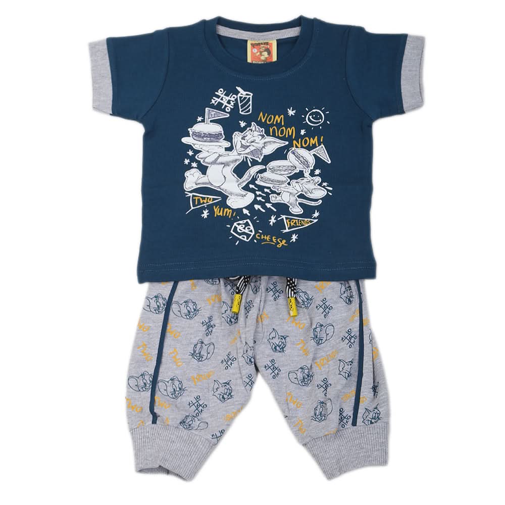 Newborn Boys Half Sleeves Suit - Blue, Kids, NB Boys Sets And Suits, Chase Value, Chase Value