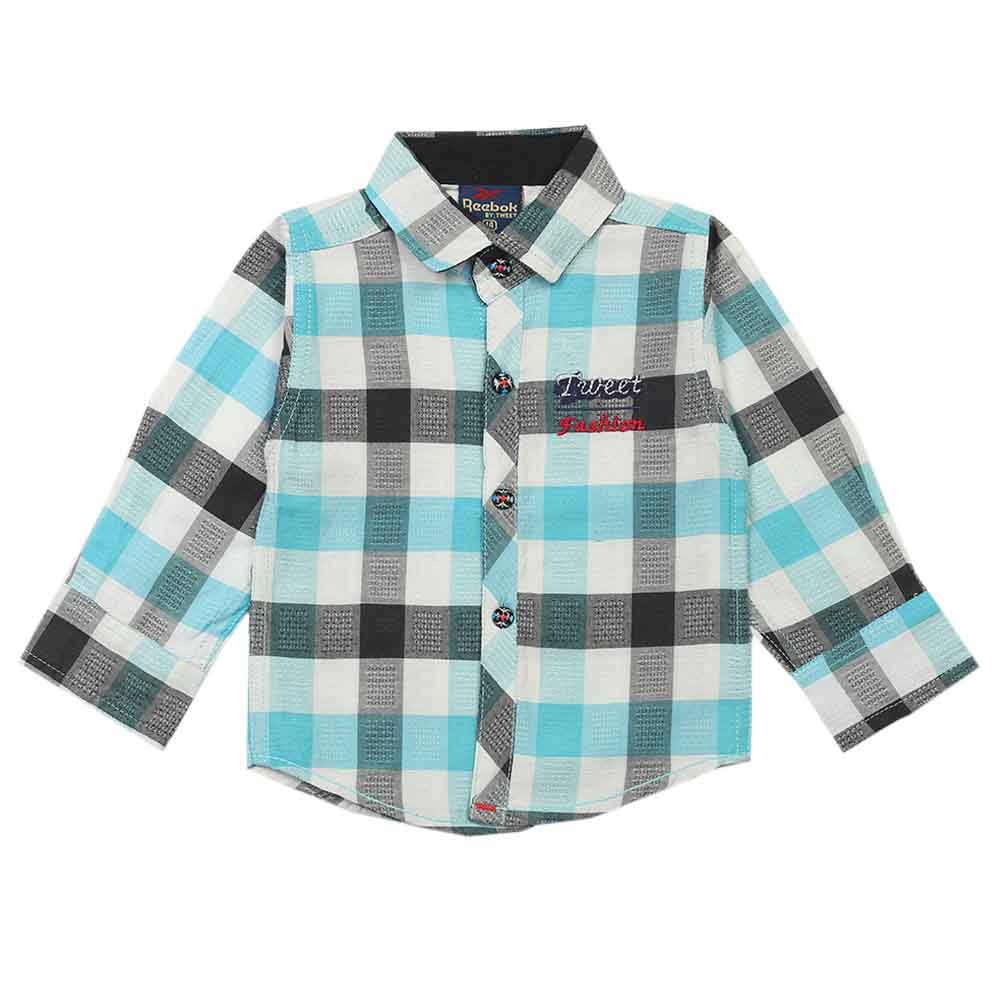 Boys Full Sleeves Shirt - Light Blue, Boys Shirts, Chase Value, Chase Value