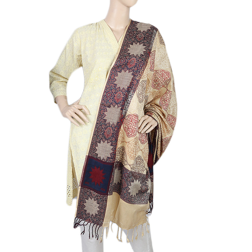 Women's Silki Jaal Shawl - Navy Blue, Women, Shawls And Scarves, Chase Value, Chase Value