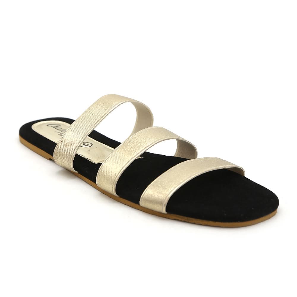 Women's Fancy Slippers R-204 - Golden, Women, Slippers, Chase Value, Chase Value
