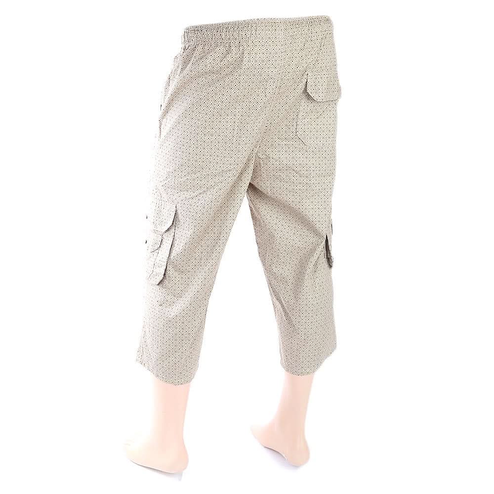 Men's Printed Short - Beige, Men, Shorts, Chase Value, Chase Value