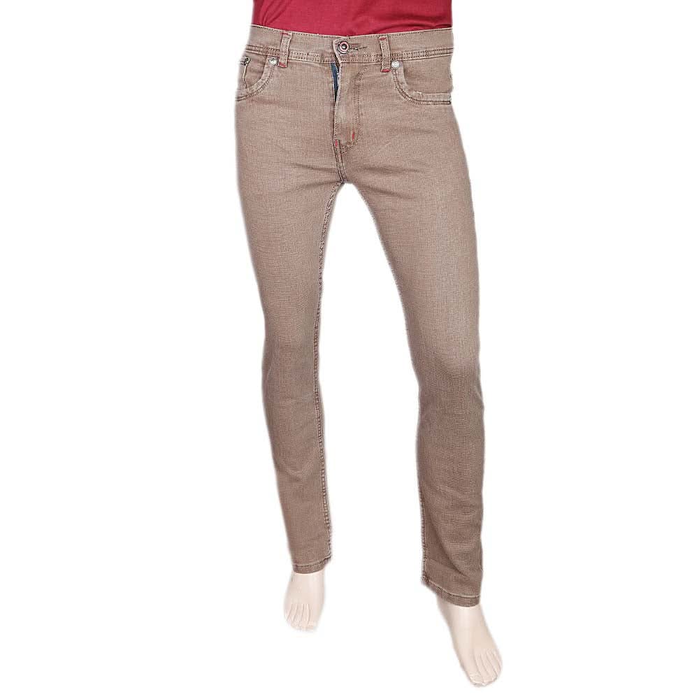 Men's Slim Fit Jeans Pant - Beige, Men, Casual Pants And Jeans, Chase Value, Chase Value
