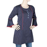 Women's Embroidered Western Top - Dark Blue, Women, T-Shirts And Tops, Chase Value, Chase Value