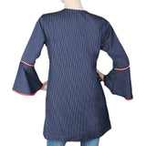 Women's Embroidered Western Top - Dark Blue, Women, T-Shirts And Tops, Chase Value, Chase Value