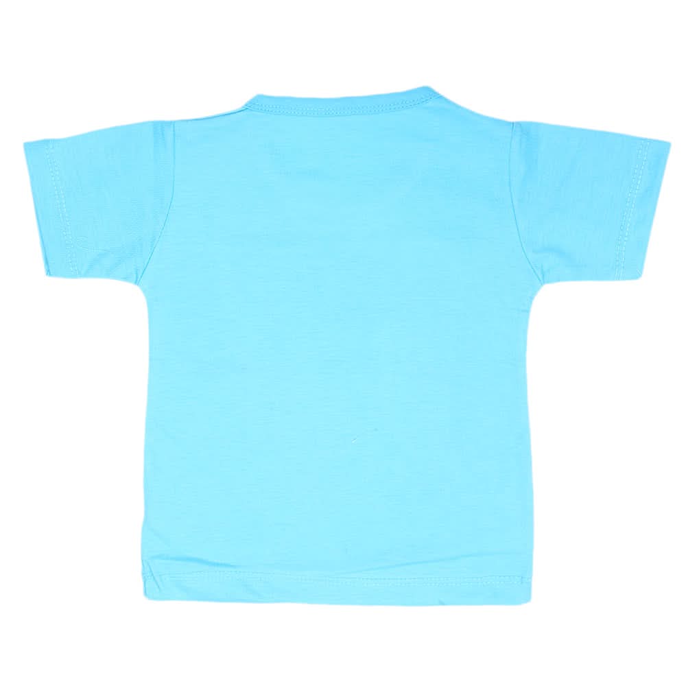 Boys Half Sleeves T-Shirt  14-24 - Blue, Kids, Boys T-Shirts, Chase Value, Chase Value