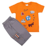 Boys Short Suit - Orange, Kids, Boys Sets And Suits, Chase Value, Chase Value
