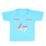 Boys Half Sleeves T-Shirt  14-24 - Blue, Kids, Boys T-Shirts, Chase Value, Chase Value