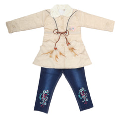 Girls Full Sleeves Pant Suit - Fawn, Kids, Girls Sets And Suits, Chase Value, Chase Value