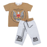 Boys Short Suit - Brown, Kids, Boys Sets And Suits, Chase Value, Chase Value