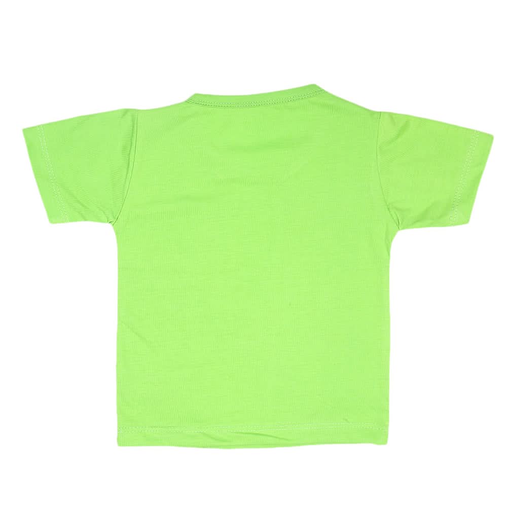 Boys Half Sleeves T-Shirt  14-24 - Green, Kids, Boys T-Shirts, Chase Value, Chase Value