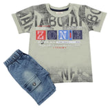 Boys Short Suit - Light Green, Kids, Boys Sets And Suits, Chase Value, Chase Value
