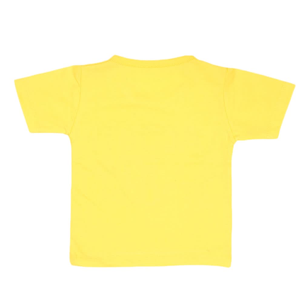Boys Half Sleeves T-Shirt  14-24 - Yellow, Kids, Boys T-Shirts, Chase Value, Chase Value