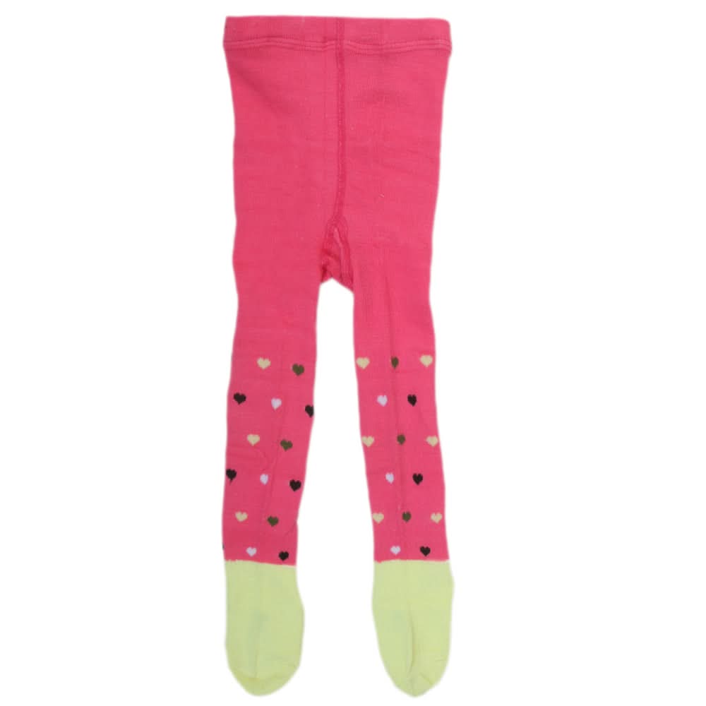 Newborn Girls Printed Leggings - Pink, Kids, NB Boys Shorts And Pants, Kids, NB Girls Shorts Skirts And Pants, Chase Value, Chase Value