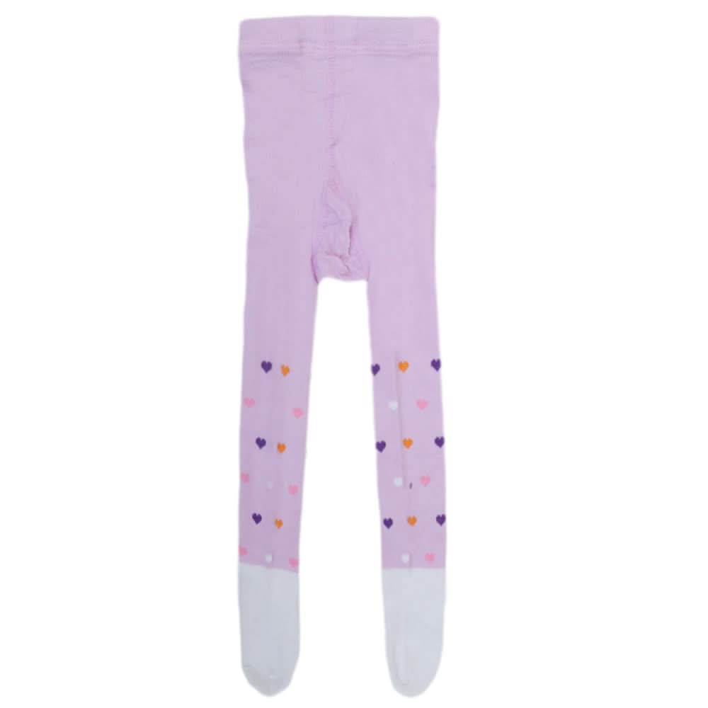 Newborn Girls Printed Leggings - Purple, Kids, NB Boys Shorts And Pants, Kids, NB Girls Shorts Skirts And Pants, Chase Value, Chase Value