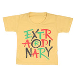 Boys Half Sleeves T-Shirt  14-24 - Mustard, Kids, Boys T-Shirts, Chase Value, Chase Value
