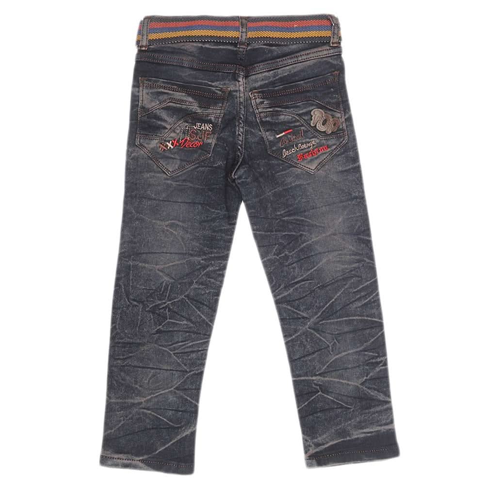 Boys Denim Pant - Navy Blue, Kids, Boys Pants, Chase Value, Chase Value