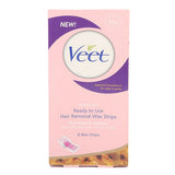 Veet Hair Removal Wax Strip - Normal Skin, Beauty & Personal Care, Hair Removal, Chase Value, Chase Value
