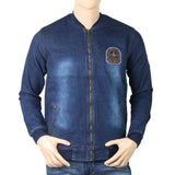 Men's Bomber Denim - Dark Blue, Men, Jackets and Hoodies, Chase Value, Chase Value