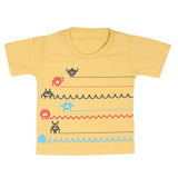 Boys Half Sleeves T-Shirt  14-24 - Mustard, Kids, Boys T-Shirts, Chase Value, Chase Value