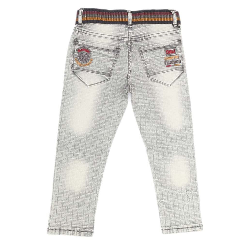 Boys Denim Pant - Light Grey, Kids, Boys Pants, Chase Value, Chase Value