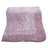 Double Bed Blanket NG Best 2 Ply - Light Purple, Home & Lifestyle, Blanket, NG Best, Chase Value