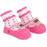 Newborn Booties - Dark Pink, Kids, NB Shoes And Socks, Chase Value, Chase Value