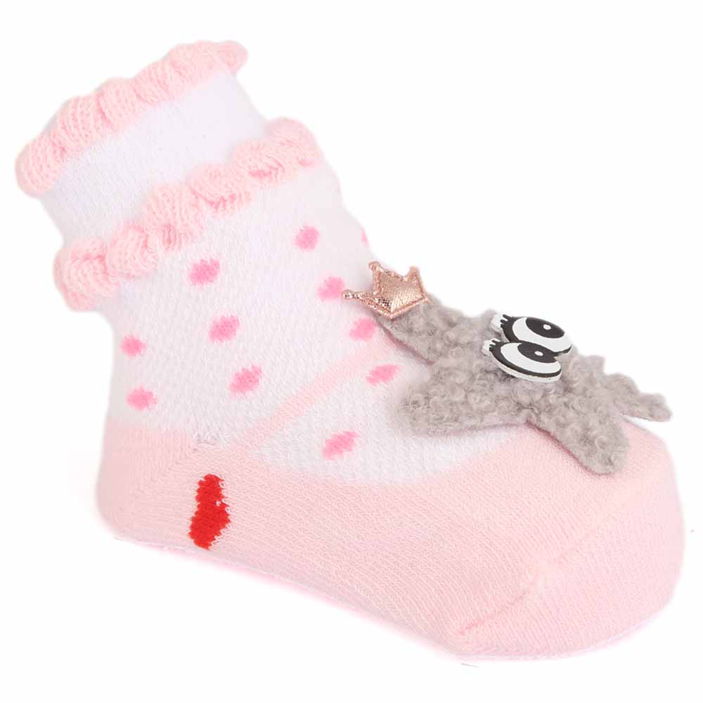 Newborn Booties - Light Pink, Kids, NB Shoes And Socks, Chase Value, Chase Value