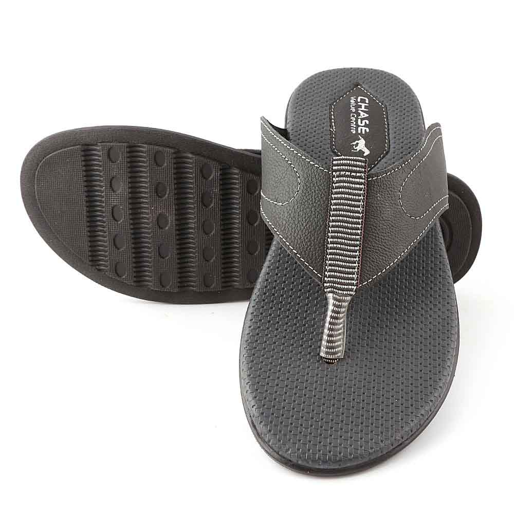 Men's Slippers (543) - Black, Men, Slippers, Chase Value, Chase Value