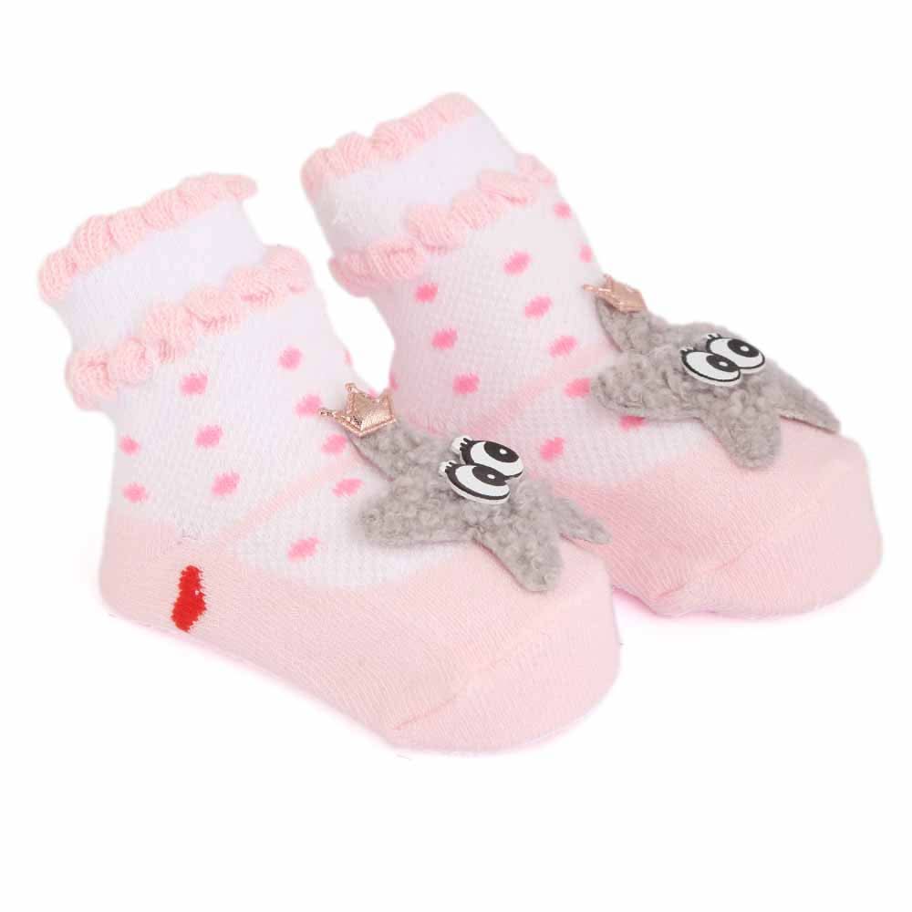 Newborn Booties - Light Pink, Kids, NB Shoes And Socks, Chase Value, Chase Value