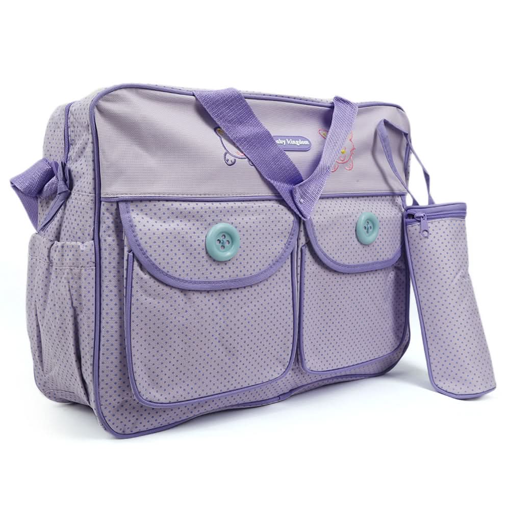 Baby Bag Button Style Jumbo - Purple, Kids, Maternity & Sleeping Bag, Chase Value, Chase Value
