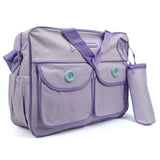 Baby Bag Button Style Jumbo - Purple, Kids, Maternity & Sleeping Bag, Chase Value, Chase Value
