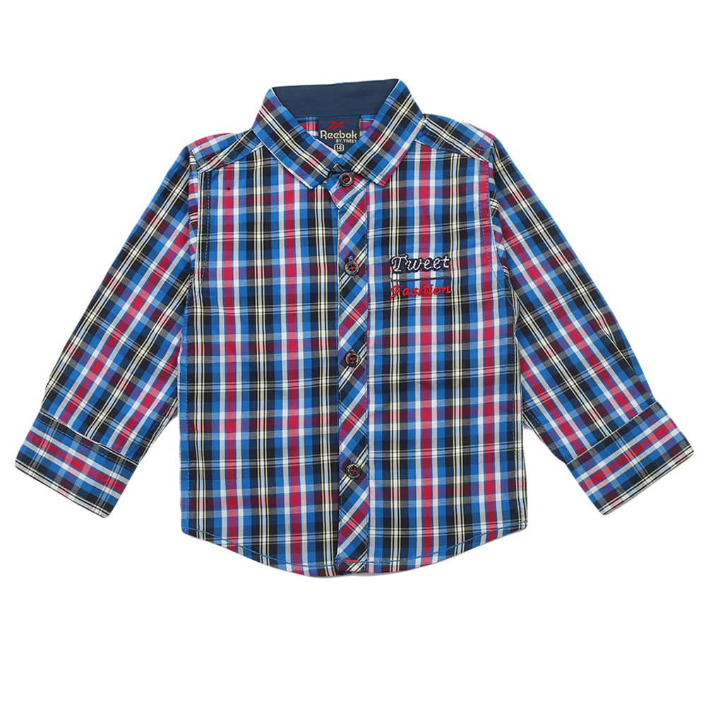 Boys Full Sleeves Shirt - Blue, Boys Shirts, Chase Value, Chase Value
