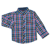 Boys Full Sleeves Shirt - Blue, Boys Shirts, Chase Value, Chase Value