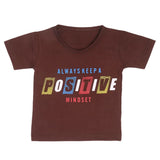 Boys Half Sleeves T-Shirt  14-24 - Dark Brown, Kids, Boys T-Shirts, Chase Value, Chase Value
