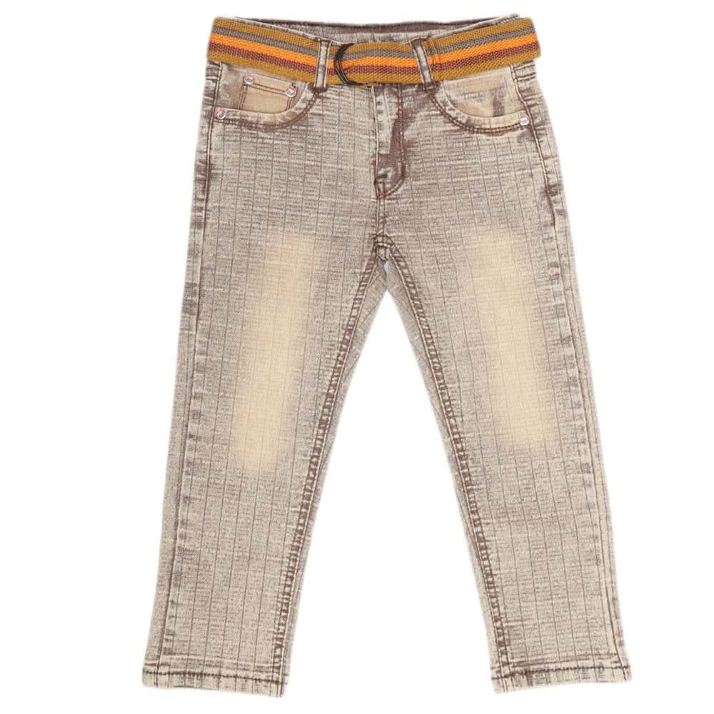 Boys Denim Pant - Light Brown, Kids, Boys Pants, Chase Value, Chase Value
