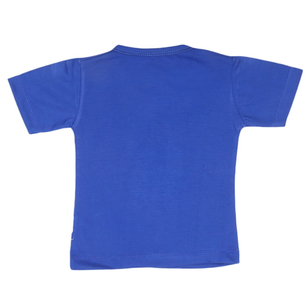 Boys Half Sleeves T-Shirt  14-24 - Blue, Kids, Boys T-Shirts, Chase Value, Chase Value