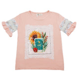 Girls Half Sleeves Top - Pink, Kids, Tops, Chase Value, Chase Value