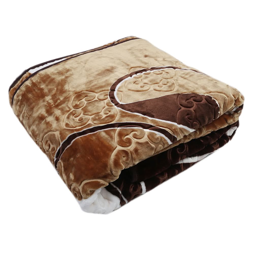 Double Bed Blanket NG Best 2 Ply - Brown, Home & Lifestyle, Blanket, NG Best, Chase Value