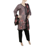 Women's Jacquard Embroidered 3 Pcs Suit - Grey, Women, Shalwar Suits, Chase Value, Chase Value