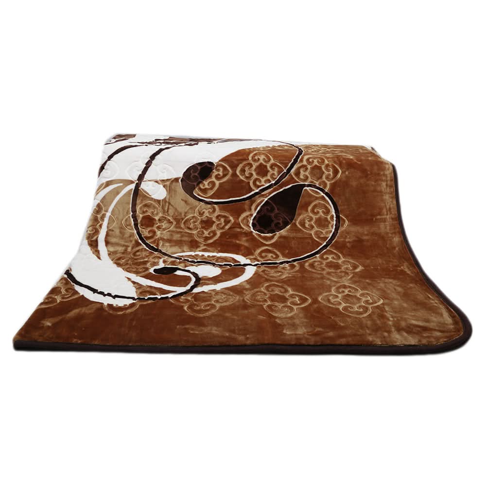 Double Bed Blanket NG Best 2 Ply - Brown, Home & Lifestyle, Blanket, NG Best, Chase Value