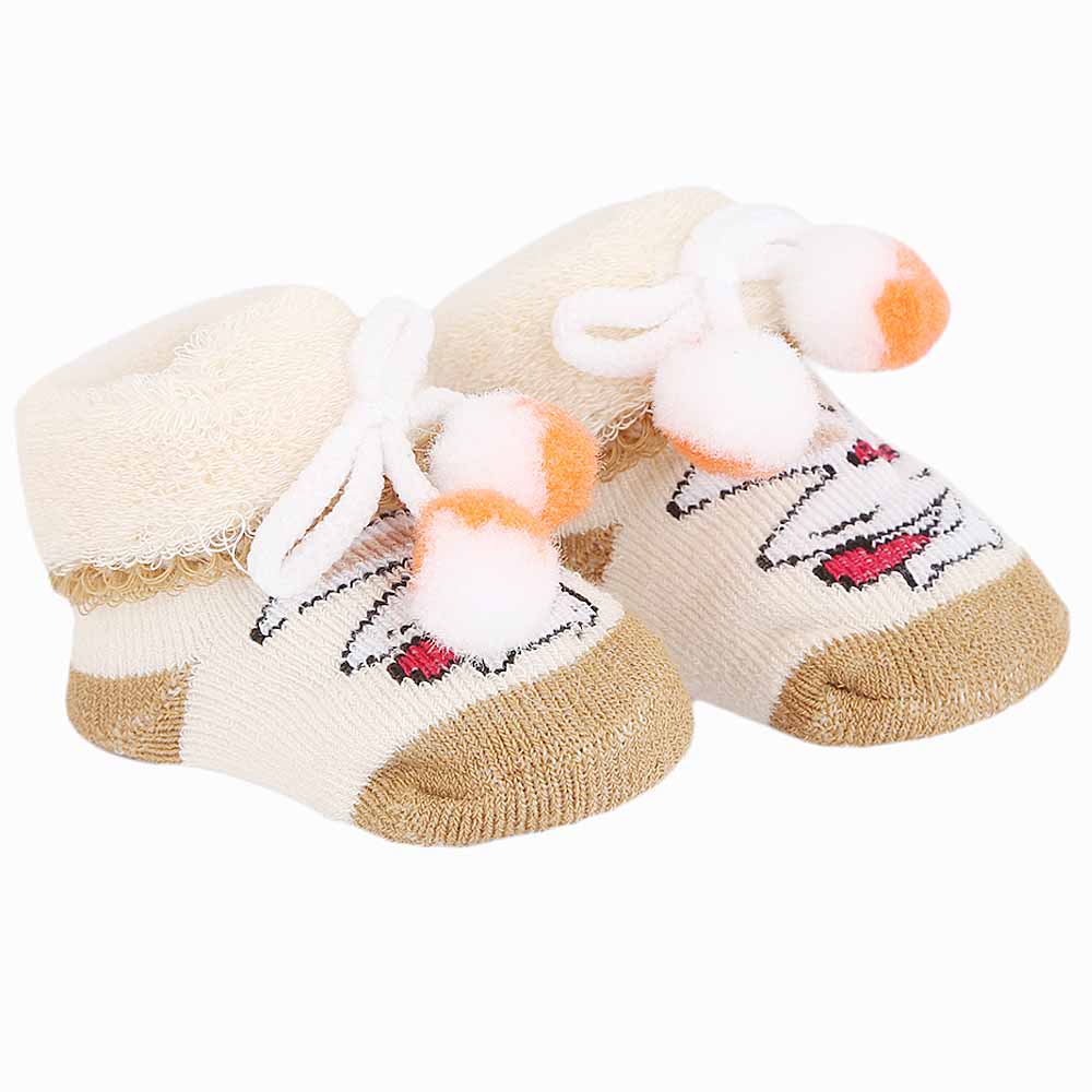 Newborn Booties - Brown, Kids, NB Shoes And Socks, Chase Value, Chase Value