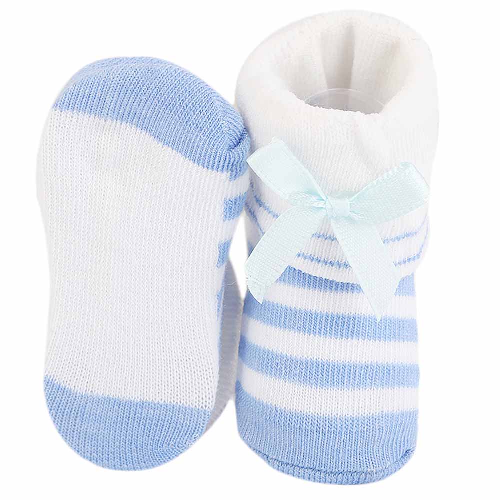 Newborn Booties - Blue, Kids, NB Shoes And Socks, Chase Value, Chase Value